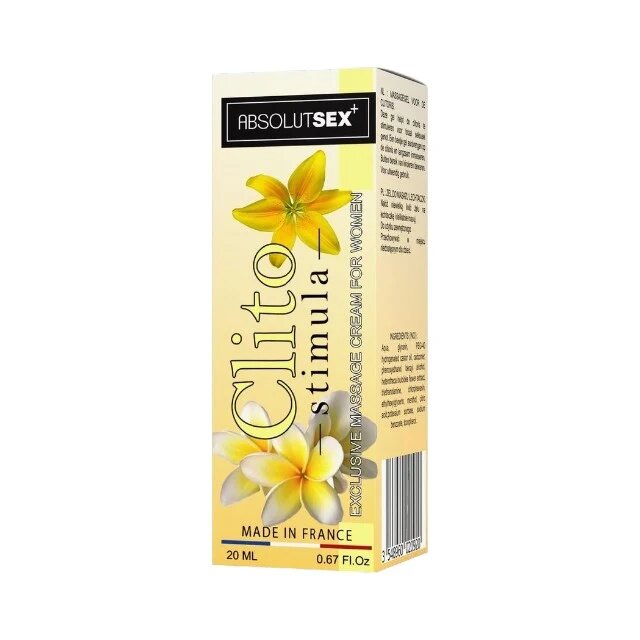 RUF Gel intim Clito Stimula pentru stimularea clitorisului și intensificarea plăcerii 20 ml