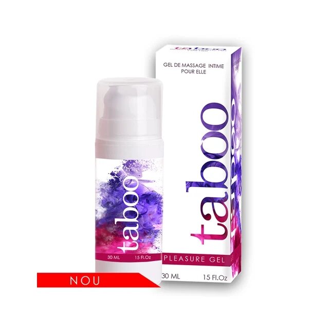 RUF Gel TABOO pentru excitare stimulare clitoris orgasm intens 30 ml