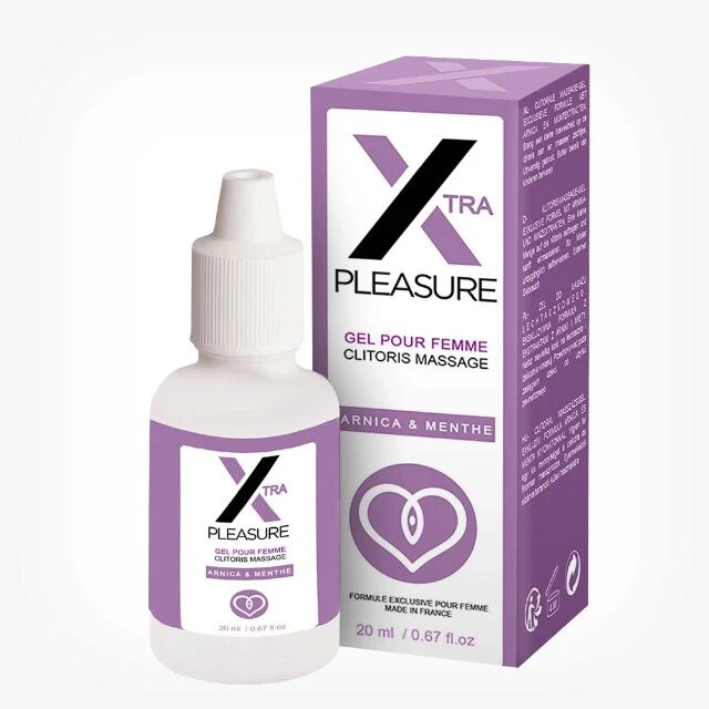 RUF Gel X-tra Pleasure pentru stimularea clitorisului si cresterea dorintei sexuale 20 ml