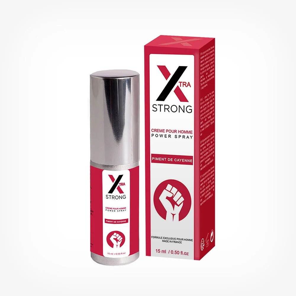 RUF Spray concentrat X-tra Strong Power pentru erectii puternice 15 ml
