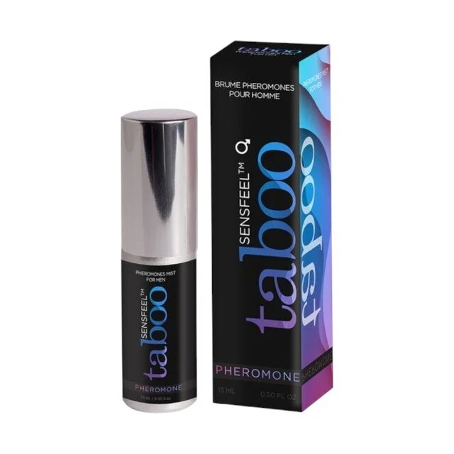 RUF Spray cu feromoni Taboo Sensfeel pentru bărbați efect de atracție și seducție fără parfum 15 ml