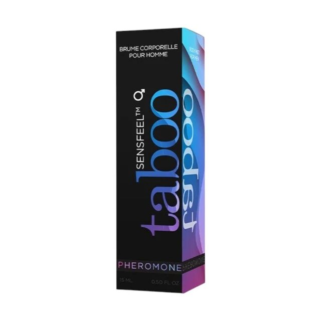 RUF Spray cu feromoni Taboo Sensfeel pentru bărbați efect de atracție și seducție fără parfum 15 ml