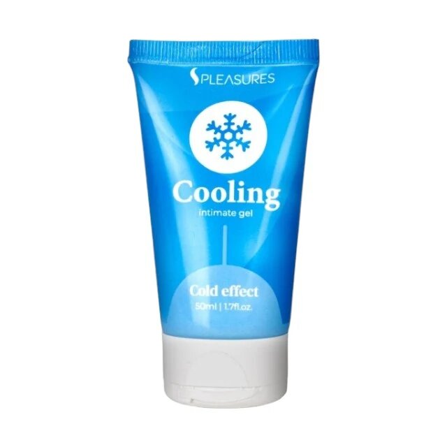 S PLEASURES Lubrifiant Cooling Intimate Gel pe bază de apă cu efect ușor de răcire compatibil cu prezervative 50 ml