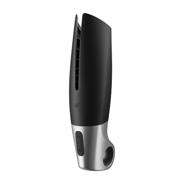 Satisfyer Masturbator automat Power Masturbator control prin aplicație rezistent la apă IPX7 negru