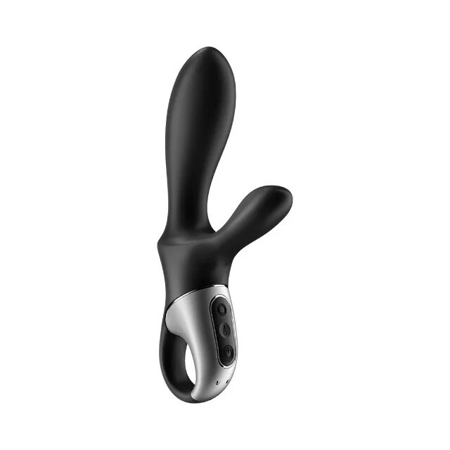 Satisfyer Vibrator anal Heat Climax+ Warming Anal Vibrator funcție de încălzire control prin aplicație culoare negru