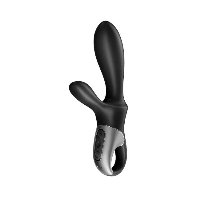 Satisfyer Vibrator anal Heat Climax+ Warming Anal Vibrator funcție de încălzire control prin aplicație culoare negru