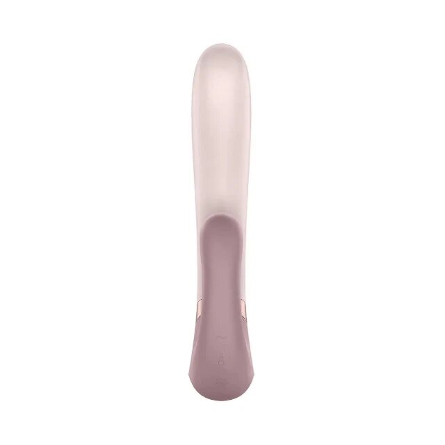 Satisfyer Vibrator rabbit Heat Wave Vibrator cu stimulare dublă funcție de încălzire control prin aplicație roz