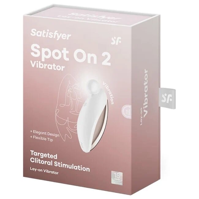 Satisfyer Vibrator - SPOT ON 2 cu incarcare USB din silicon 12 functii de vibrare