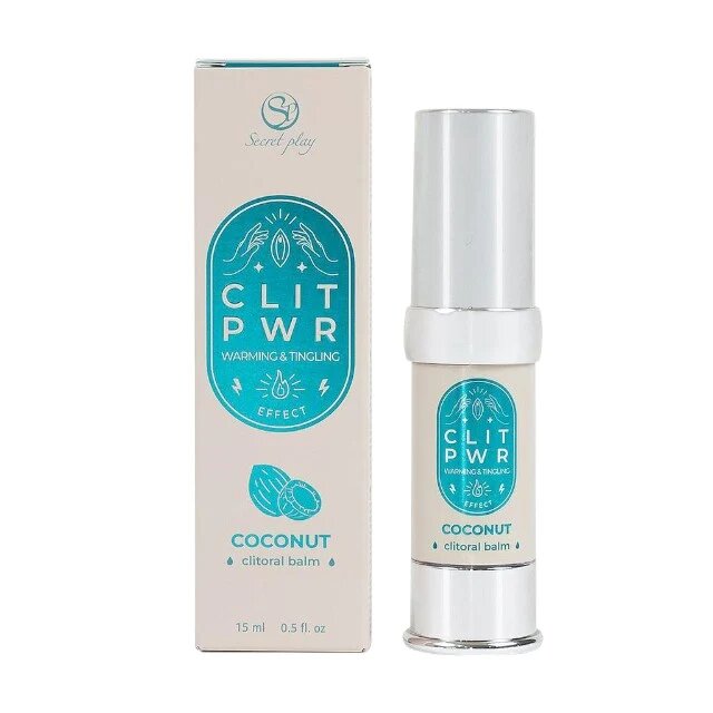 Secret Play Balsam CLIT PWR - COCONUT pentru stimularea clitorisului si orgasmului feminin 15ml