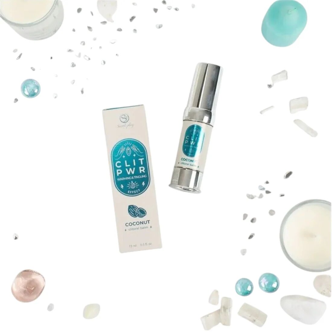 Secret Play Balsam CLIT PWR - COCONUT pentru stimularea clitorisului si orgasmului feminin 15ml