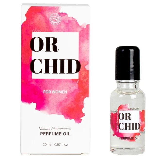 Secret Play Esenta de parfum cu feromoni ORCHID- textura uleioasa pentru femei 20 ml