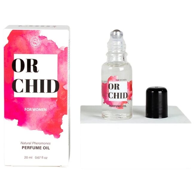 Secret Play Esenta de parfum cu feromoni ORCHID- textura uleioasa pentru femei 20 ml