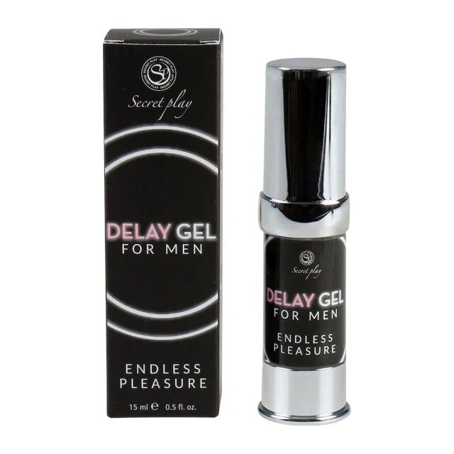Secret Play Gel Delay Gel For Men - Endless Pleasure pentru întârzierea ejaculării și orgasm intens 15 ml