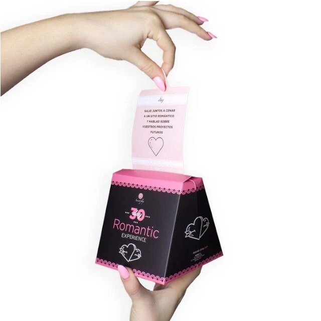 Secret Play Joc erotic 30 Day Romantic Experience cu 30 de provocări romantice pentru cupluri