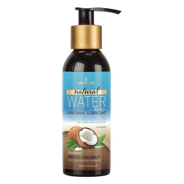 SENSUVA Gel lubrifiant - Exotic Coconut pe baza de apa 125 ml