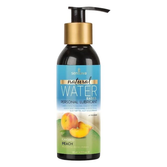 SENSUVA Gel lubrifiant - Peach pe baza de apa 125 ml