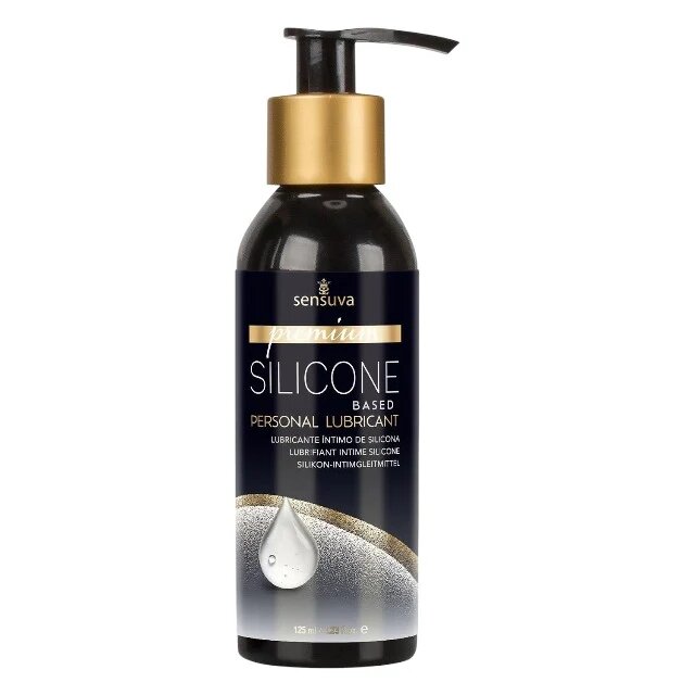 SENSUVA Gel lubrifiant - Premium Silicone pe baza de silicon 125 ml