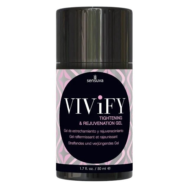 SENSUVA Gel pentru strâmtarea vaginului Vivify cu efect de întinerire potrivit pentru piele sensibilă 50 ml