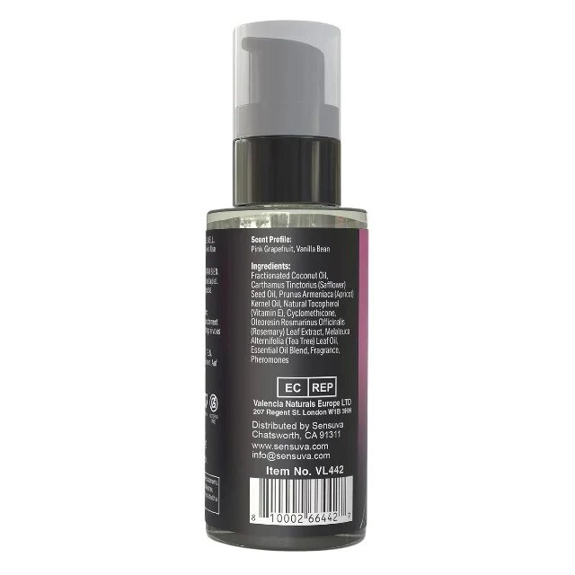 SENSUVA Ulei de masaj premium Me & You SENSUAL BLISS ultra-glisant îmbogățit cu feromoni 59 ml