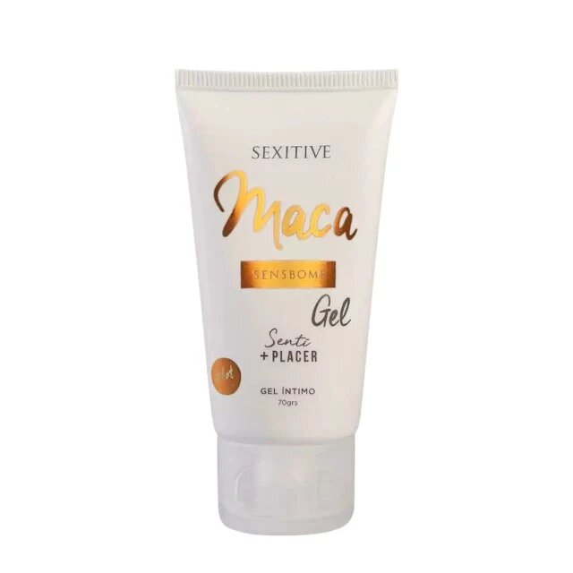 SEXITIVE Gel intim Maca Gel - Sensbomb pentru stimulare clitoris cu efect de creștere libido și energie efect de încălzire 70 g