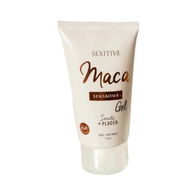 SEXITIVE Gel intim Maca Gel - Sensbomb pentru stimulare clitoris cu efect de creștere libido și energie efect de încălzire 70 g