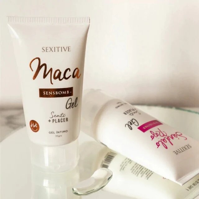 SEXITIVE Gel intim Maca Gel - Sensbomb pentru stimulare clitoris cu efect de creștere libido și energie efect de încălzire 70 g