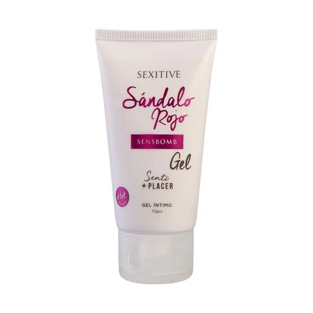 SEXITIVE Gel intim Sensbomb - Sandalo Rojo pentru stimulare clitoris cu efect de creștere libido efect de încălzire 70 g