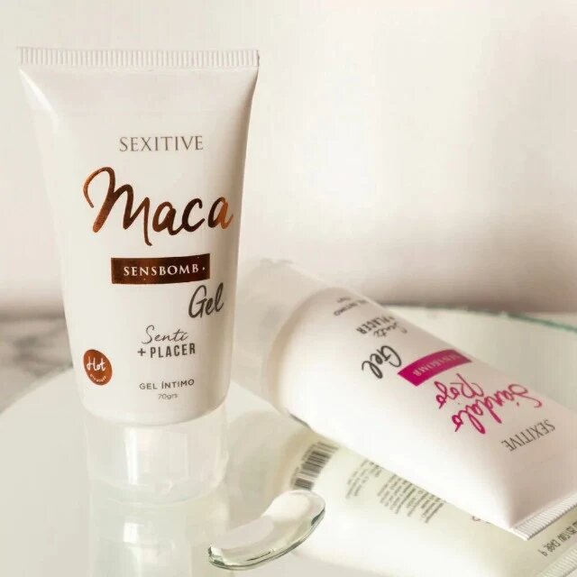 SEXITIVE Gel intim Sensbomb - Sandalo Rojo pentru stimulare clitoris cu efect de creștere libido efect de încălzire 70 g
