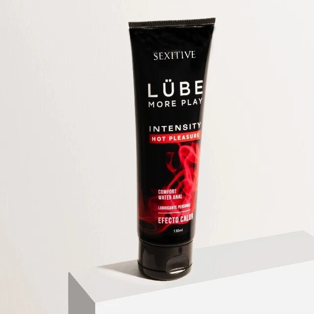 SEXITIVE Lubrifiant anal Lube Intensity Hot Pleasure pe bază de apă cu efect de încălzire 130 ml