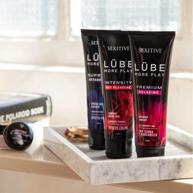SEXITIVE Lubrifiant anal Lube Intensity Hot Pleasure pe bază de apă cu efect de încălzire 130 ml