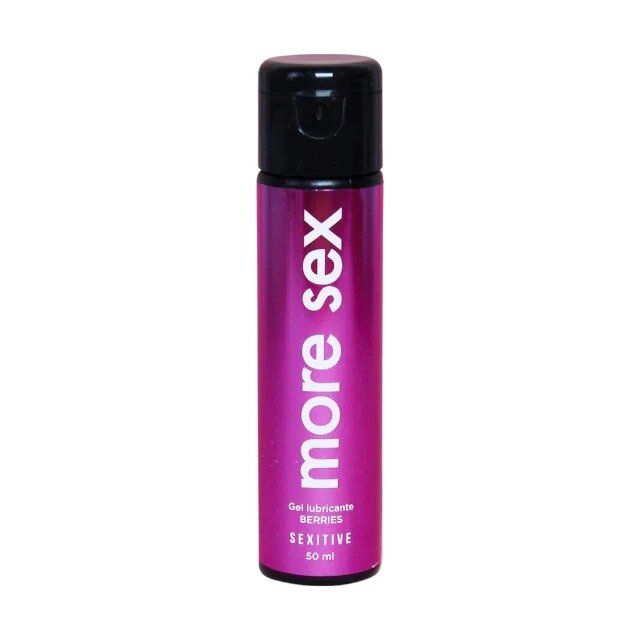 SEXITIVE Lubrifiant cu aromă More Sex - Berries pe bază de apă cu aromă de fructe de pădure 50 ml (PTS)