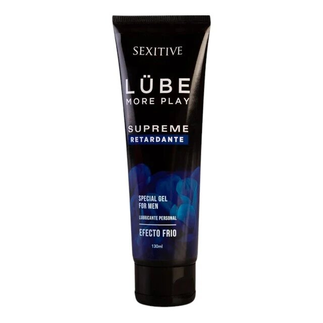 SEXITIVE Lubrifiant Lube Supreme Retardante pe bază de apă cu efect de întârziere a ejaculării efect de răcire 130 ml