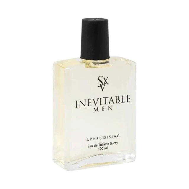SEXITIVE Parfum cu feromoni Inevitable Men - VIP pentru bărbați note de ambră vanilie și lemn de santal 100 ml