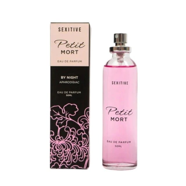 SEXITIVE Parfum cu feromoni Petit Mort pentru femei note de bergamotă scorțișoară și flori de cireș 50 ml