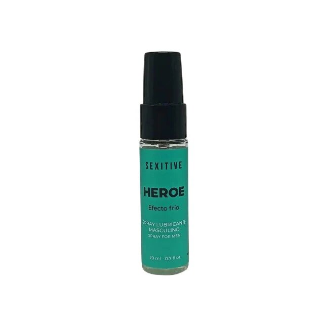 SEXITIVE Spray Heroe Pro-long Extra Time pentru întârzierea ejaculării cu efect de răcire cu L-Arginină 20 ml