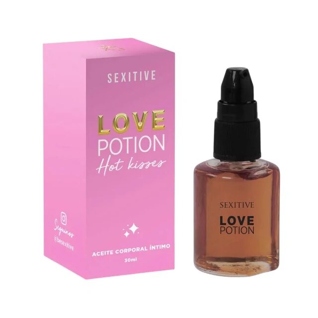 SEXITIVE Ulei comestibil Love Potion - Chocolate pentru masaj și sex oral efect de încălzire aromă de ciocolată 30 ml (P14214)