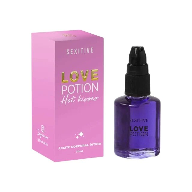 SEXITIVE Ulei comestibil Love Potion - Red Fruits pentru masaj și sex oral efect de încălzire aromă de fructe roșii 30 ml (P13960)