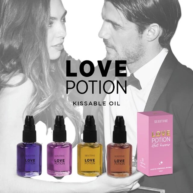 SEXITIVE Ulei comestibil Love Potion - Red Fruits pentru masaj și sex oral efect de încălzire aromă de fructe roșii 30 ml (P13960)