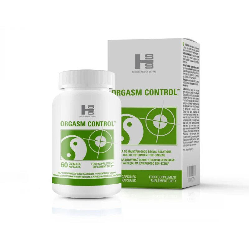 Sexual Health Series Capsule Orgasm Control pentru intarzierea ejacularii 60 buc
