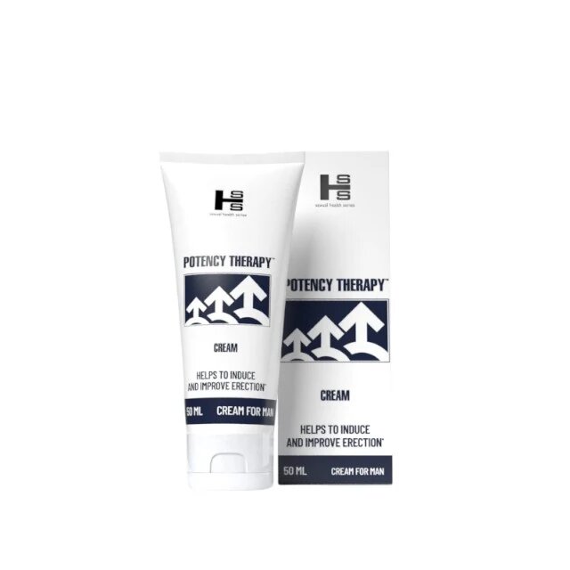 Sexual Health Series Cremă Potency Therapy pentru erecții puternice și îmbunătățirea performanțelor sexuale 50 ml