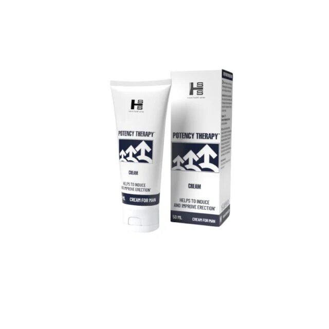 Sexual Health Series Cremă Potency Therapy pentru erecții puternice și îmbunătățirea performanțelor sexuale 50 ml