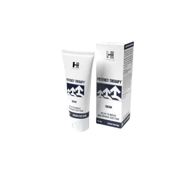 Sexual Health Series Cremă Potency Therapy pentru erecții puternice și îmbunătățirea performanțelor sexuale 50 ml