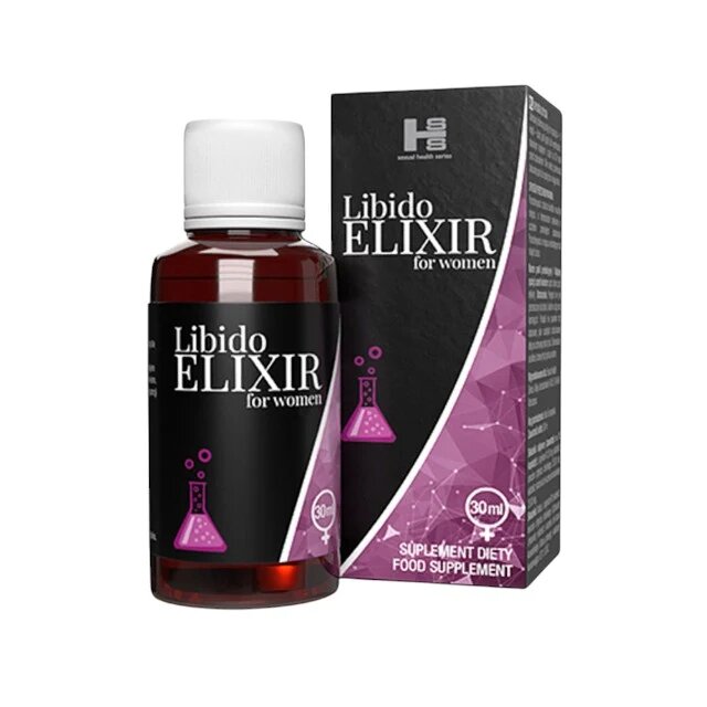 Sexual Health Series Picaturi afrodisiace premium Libido Elixir for Women pentru cresterea libidoului femeilor 100% natural 30 ml