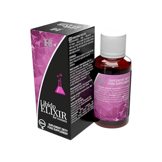 Sexual Health Series Picaturi afrodisiace premium Libido Elixir for Women pentru cresterea libidoului femeilor 100% natural 30 ml