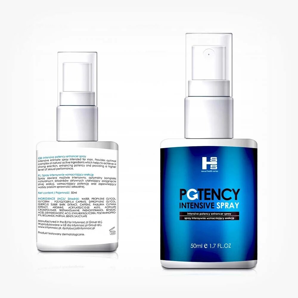 Sexual Health Series Spray POTENCY Intensive mareste potenta asigura erectii puternice si de lunga durara imbunatateste performanta sexuala 50 ml
