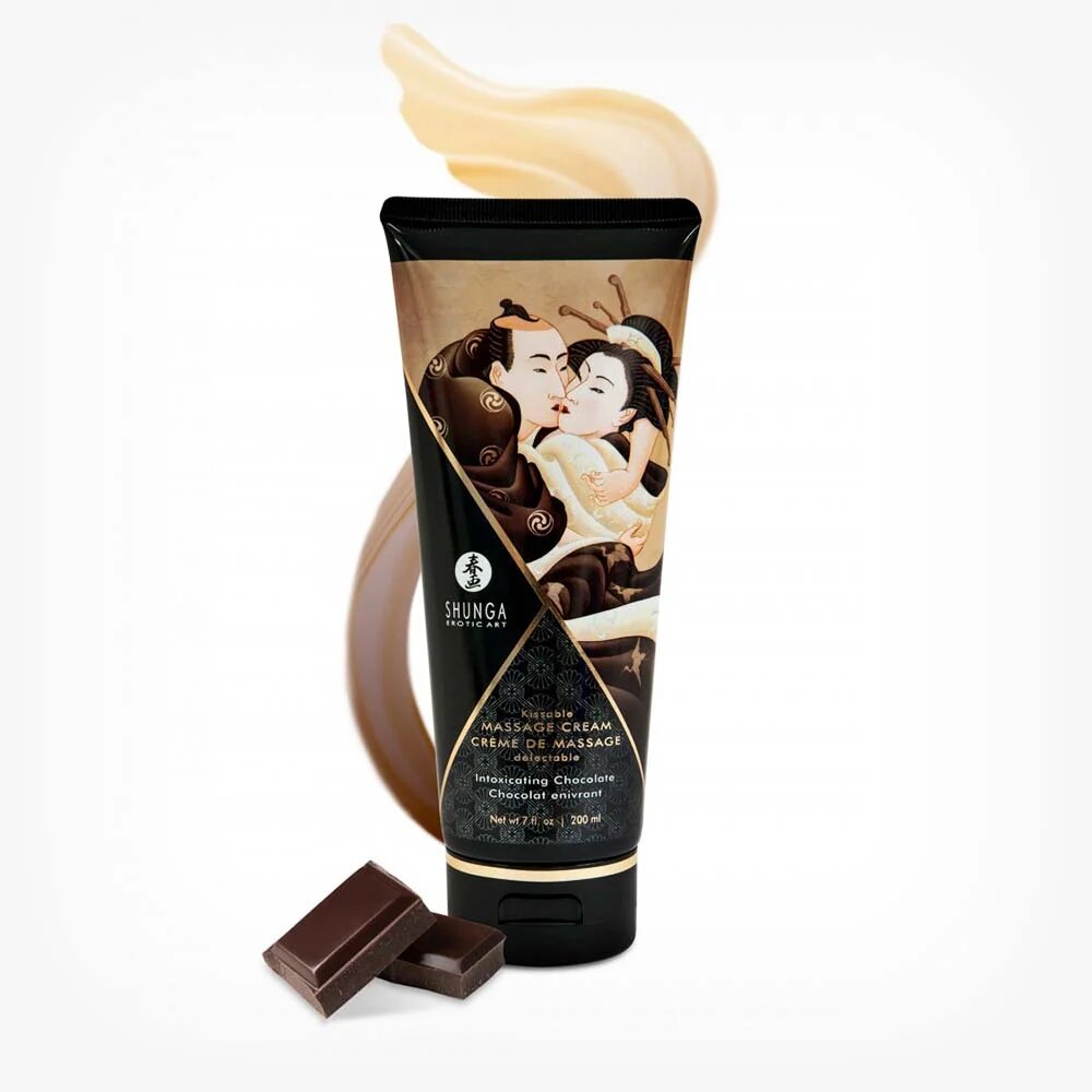 SHUNGA Crema de masaj cu aroma de Ciocolata 200 ml