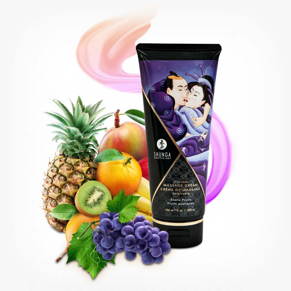 SHUNGA Crema de masaj Exotic cu aroma de fructe exotice 200 ml