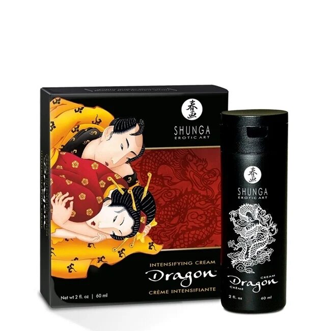 SHUNGA Crema - Dragon Intensifying pentru stimularea erectiei 60 ml