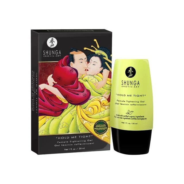 SHUNGA Gel Hold Me Tight pentru strâmtarea vaginului conține ingrediente naturale 30 ml