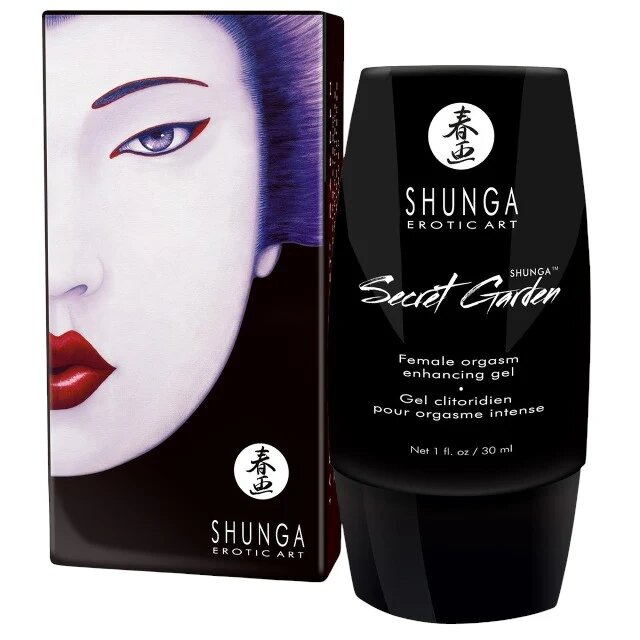 SHUNGA Gel - SecretGarden pentru stimulare clitoris 30 ml